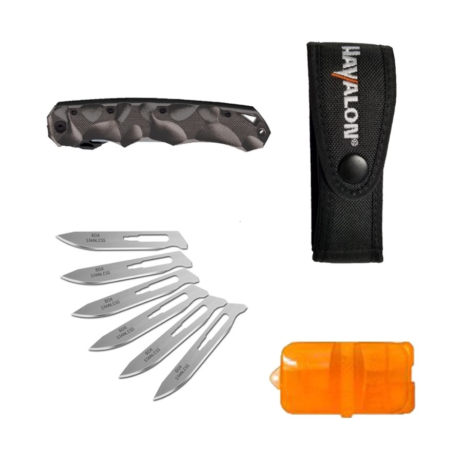 Havalon Piranta Stag Knife