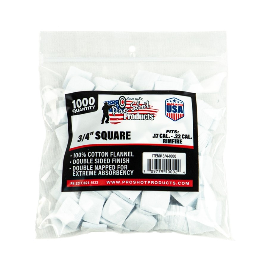 Pro-Shot .17-.22 Cal Rimfire - 3/4" 1000 Count