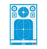 Pro-Shot Splatter Shot Tactical Precision Target - High Vis Blue - Tag Paper - 8PK