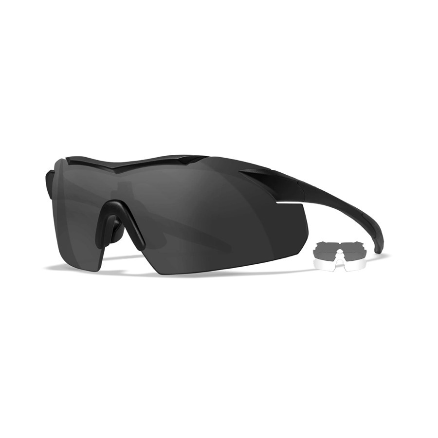 Wiley X Vapor Grey/ Clear/Matte Black Frame