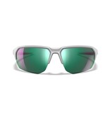 Wiley X Jakl Captivate Pol Green Mirror/Polished White Frame