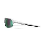 Wiley X Jakl Captivate Pol Green Mirror/Polished White Frame