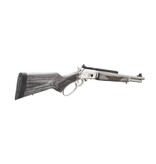 Marlin Model 1894 SBL, 44 REM Mag, 16.1" Polished Stainless, Gray Laminate