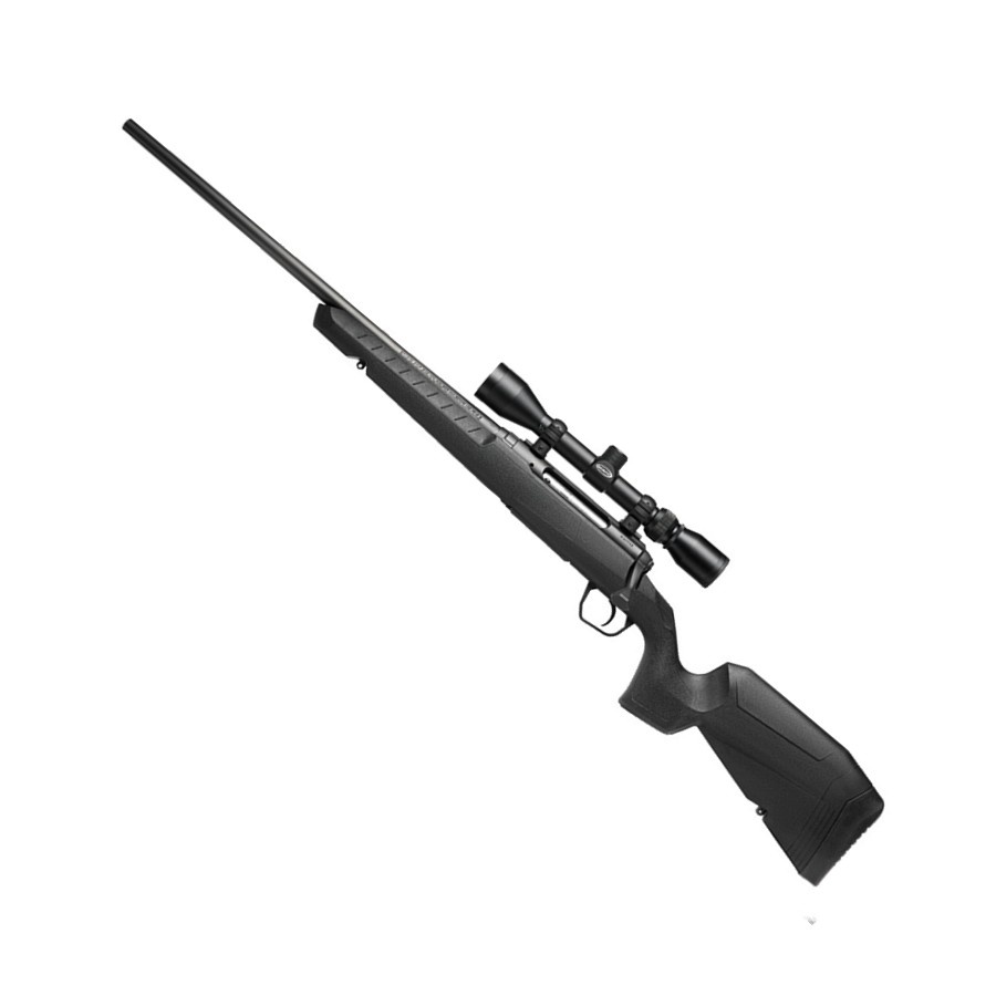 Savage Axis XP Combo - LH, 22" Bbl, Black, Weaver 3-9x40, Gen 3