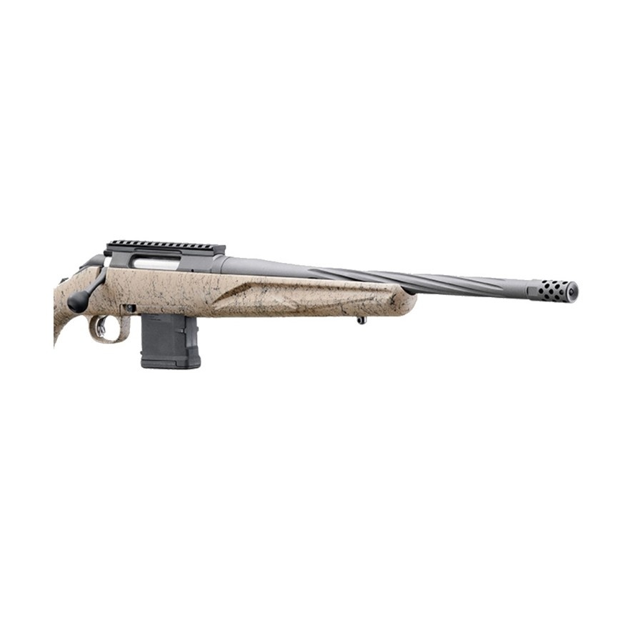 Ruger American Rifle Ranch, 350 Legend, 16.4", Matte Black, Flat Dark Earth, Synthetic 5+1