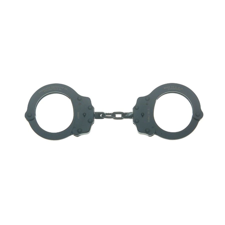 Peerless Handcuff Company Model 701C - Chain Link Handcuffs - Black Oxide