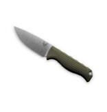 Benchmade Steep Country, Dark Olive Santoprene, Drop Point