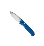 Benchmade Bugout, Axis, Drop Point Blue Grivory