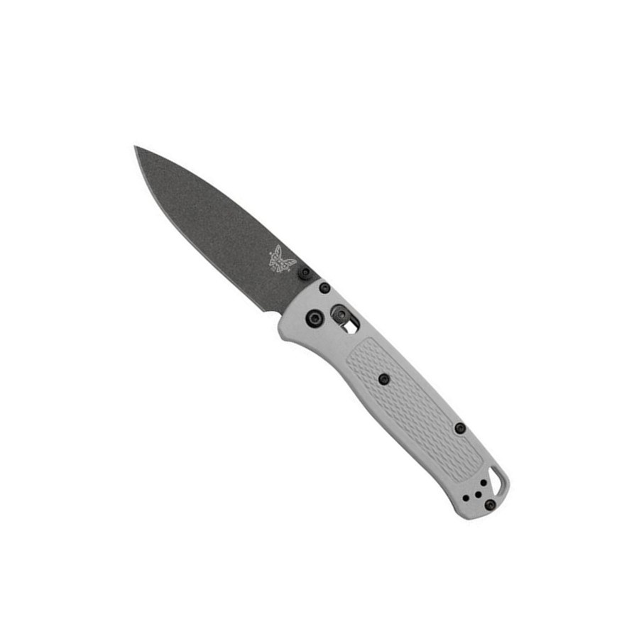 Benchmade Bugout, Axis, Drop Point Storm Gray