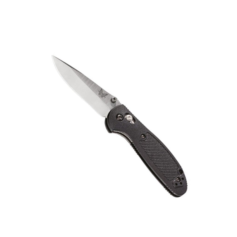 Benchmade Mini Griptilian - Black Grivory - Drop Point