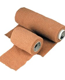 Coban™ Latex-Free Wraps, Cut to Size L x 3" W, Class 1, Self-Adherent