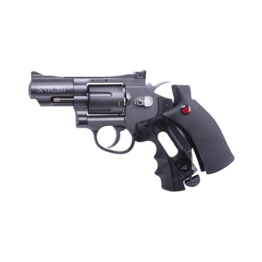 Crosman CO2 Powered DUal Ammo Rull Metal Snub Nose Air Revolver