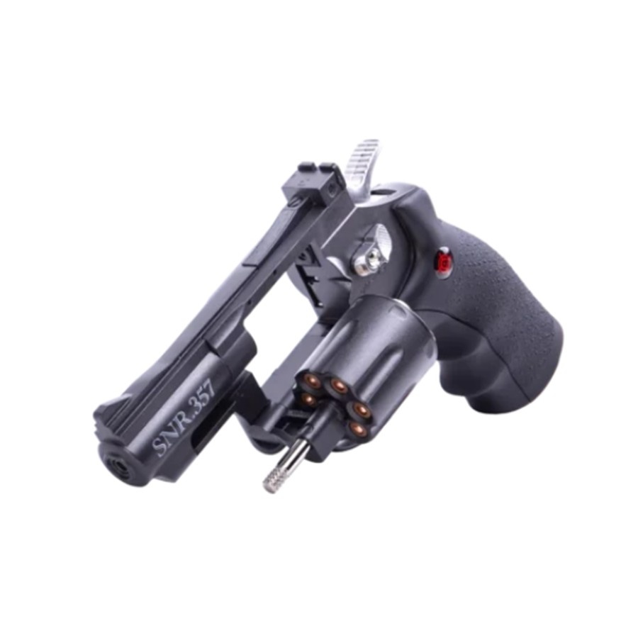 Crosman CO2 Powered DUal Ammo Rull Metal Snub Nose Air Revolver