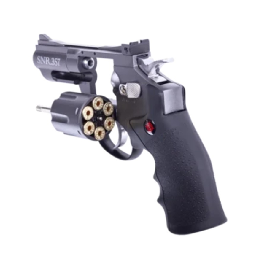 Crosman CO2 Powered DUal Ammo Rull Metal Snub Nose Air Revolver