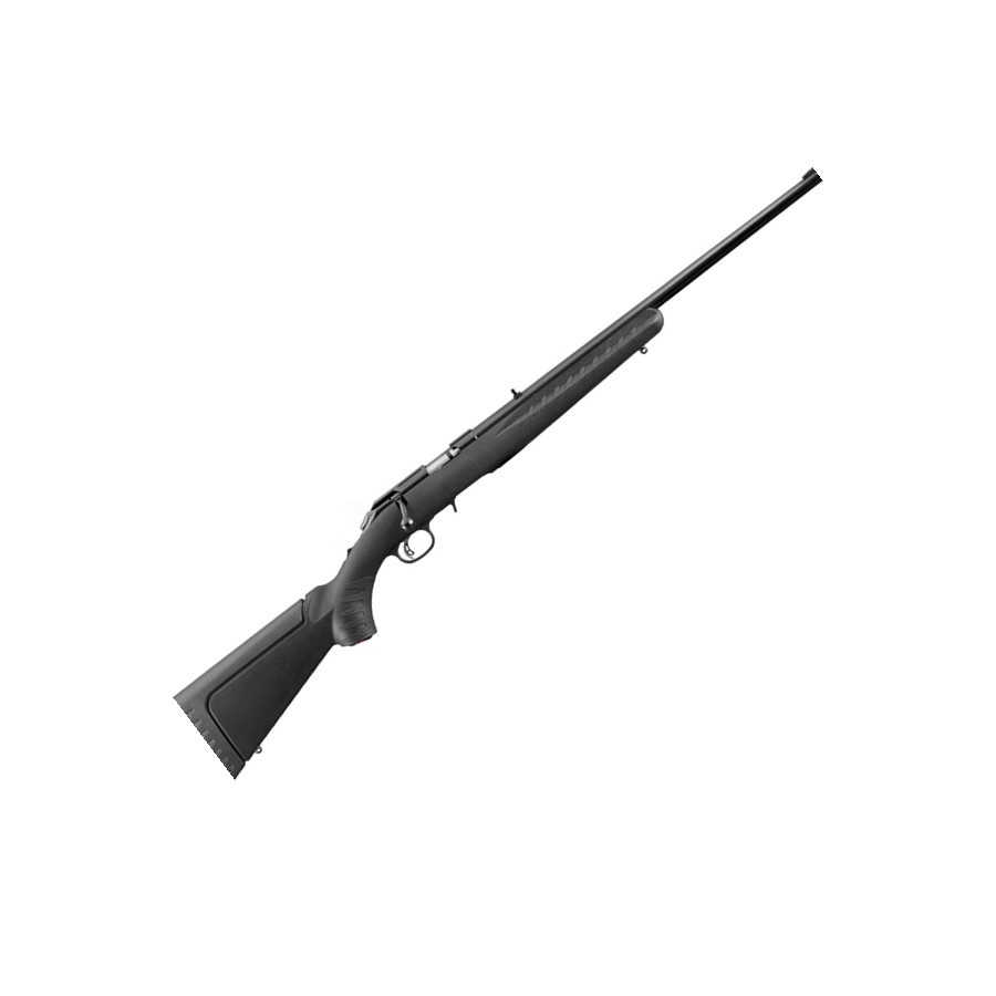 Ruger American Rimfire Standard, 17 HMR, 22", Satin Blued, Black Synthetic