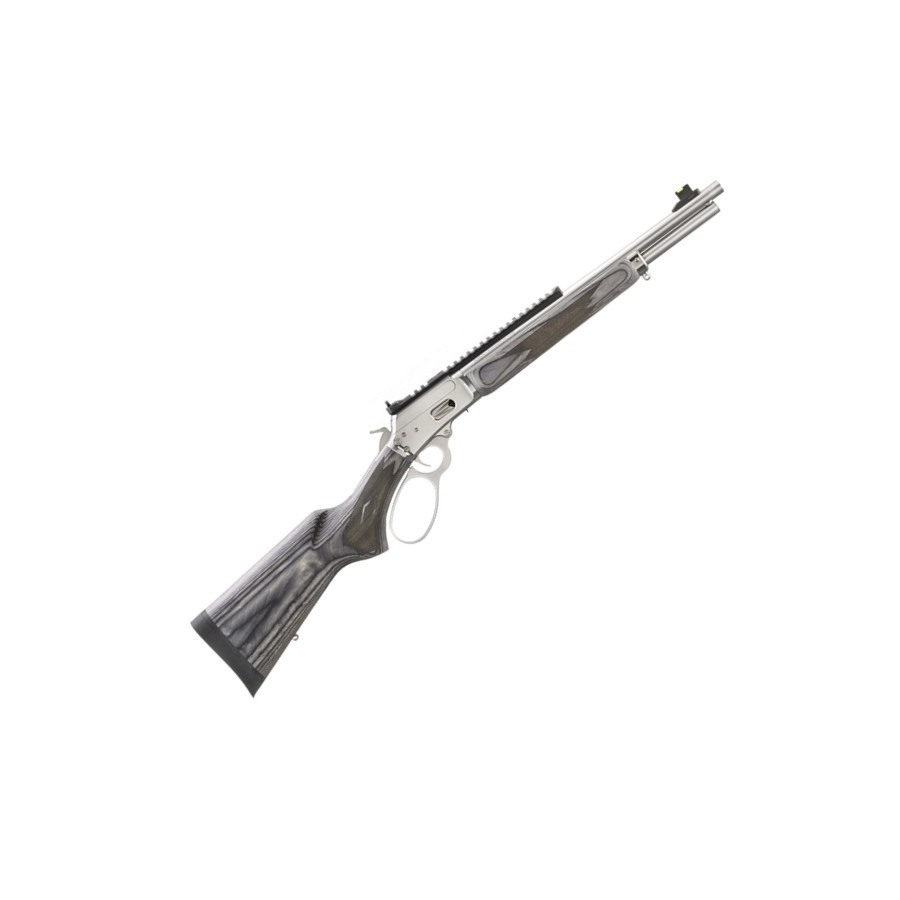 Marlin Model 1894 SBL, 357 Mag, 16.1", Polished Stainless, Gray Laminate