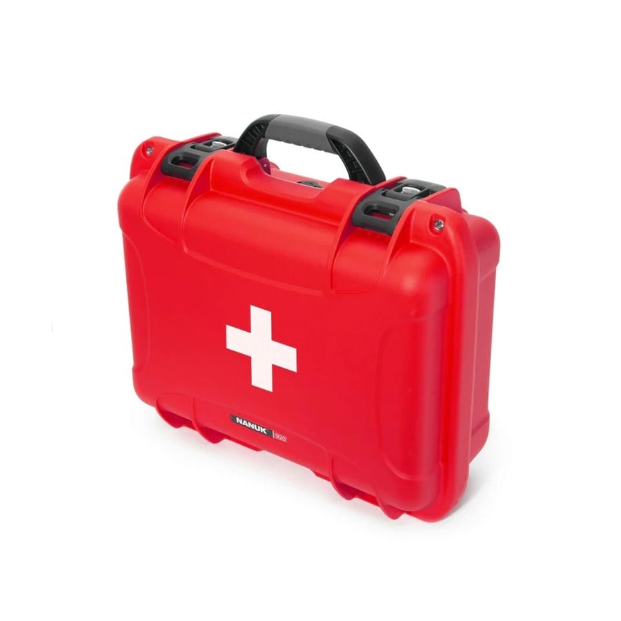 Nanuk Red First Aid Logo Case - Empty