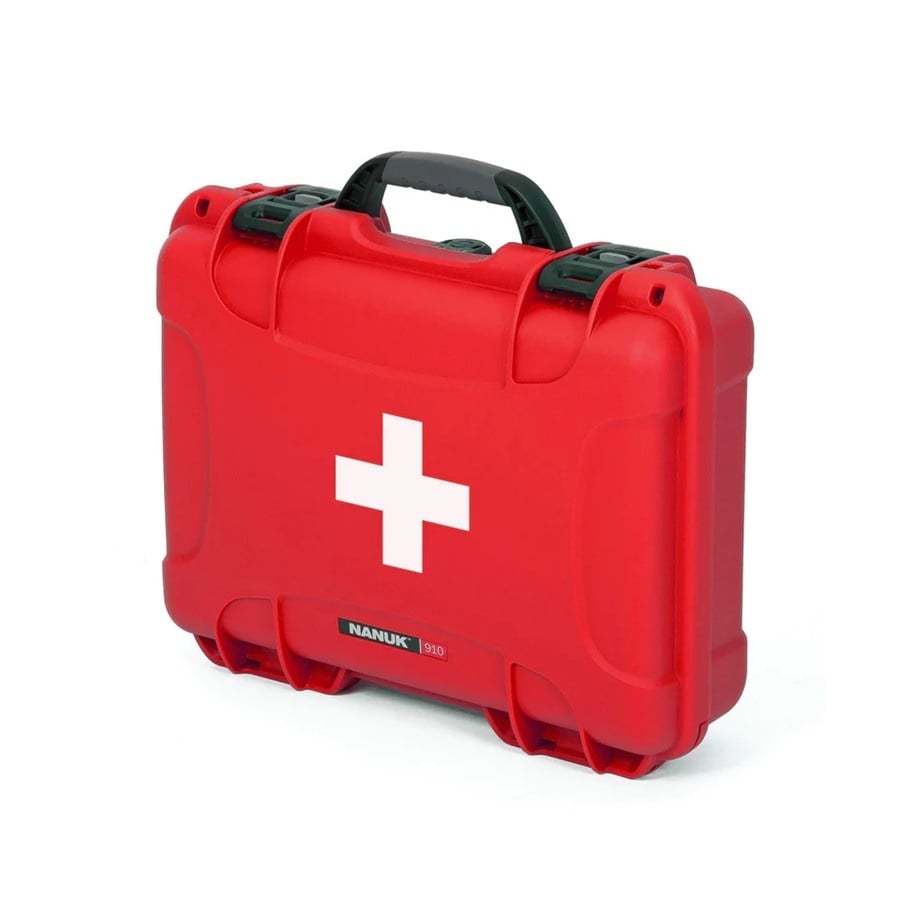 Nanuk Red First Aid Logo Case - Empty