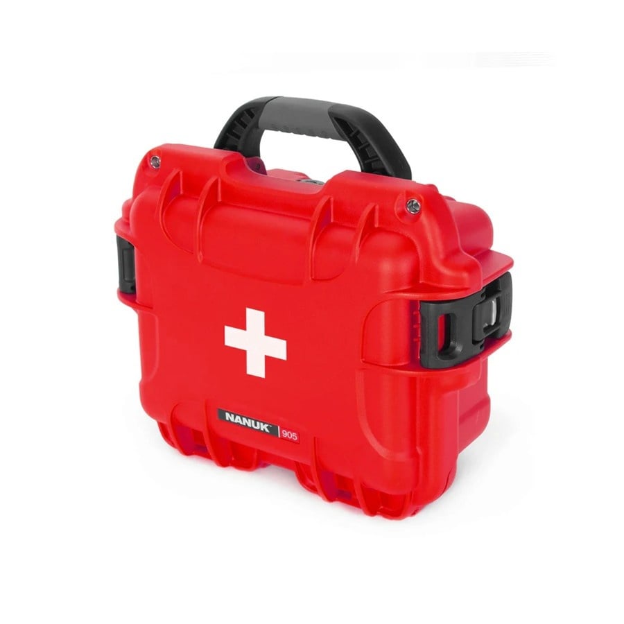 Nanuk Red First Aid Logo Case - Empty
