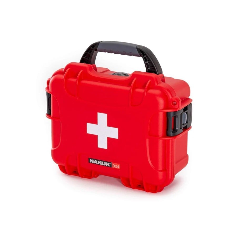 Nanuk Red First Aid Logo Case - Empty