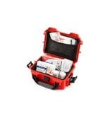 Nanuk Red First Aid Logo Case - With Accessories