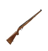 Ruger 10/22 Mannlicher Stock Carbine 22LR, 18.5 Black Alloy Barrel, Walnut Stock