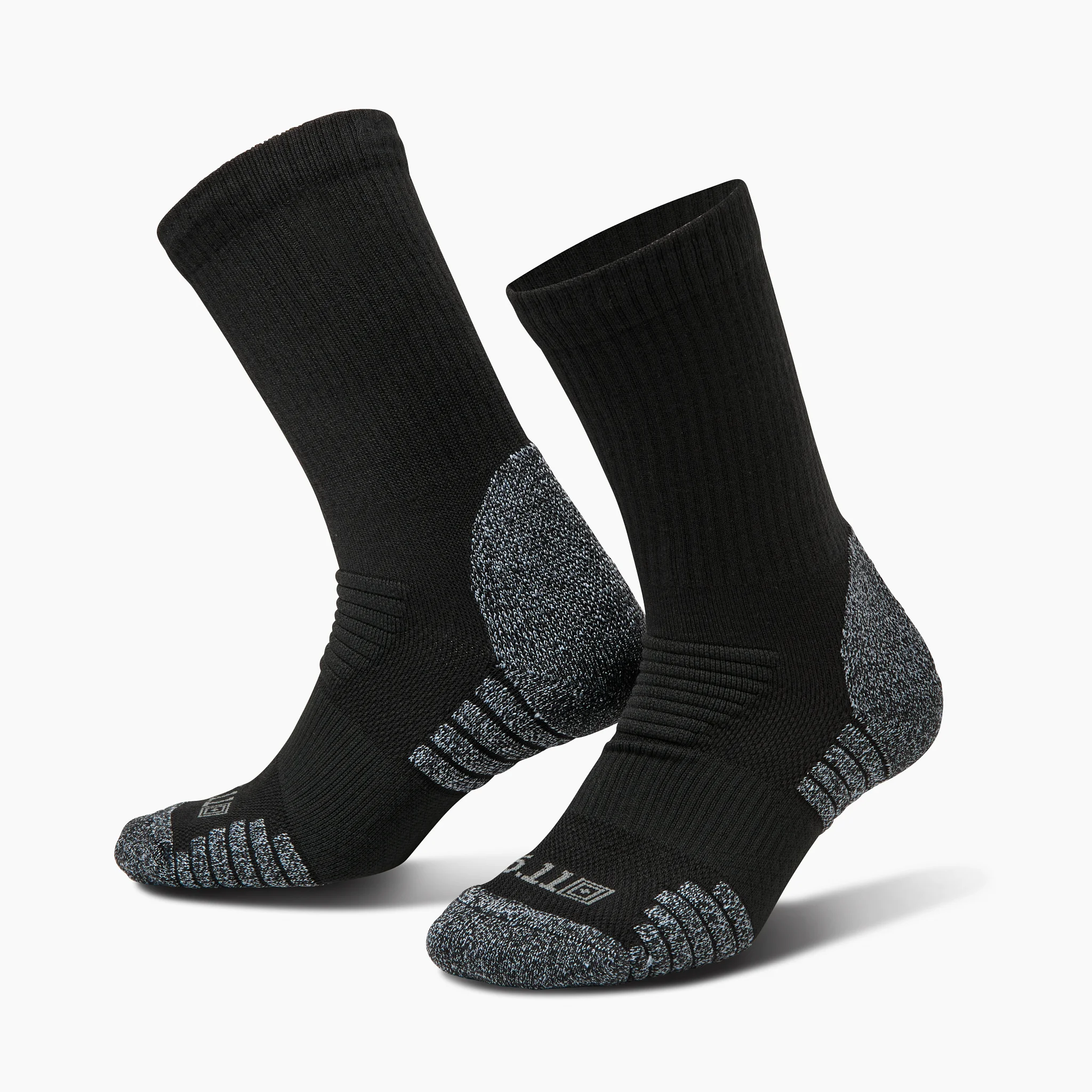 5.11 Tactical Duty Ready Ultra Crew Socks - Black