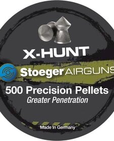 X-Hunter Pellets 4.5mm/.177, 500ct