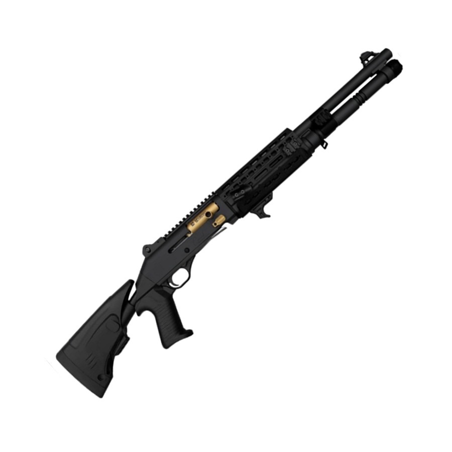 Canuck Elite Tacop, Gas Semi-Auto, 12ga, 3", 18.6" Barrel