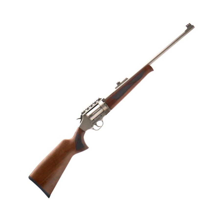 Federation Firearms RS-410,  Revolver 410ga , Shotgun Walnut Stock Nickel Finish