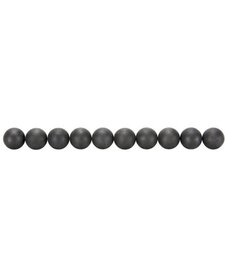 P2P, 50 cal, Rubber Balls, 10ct Tube, Black