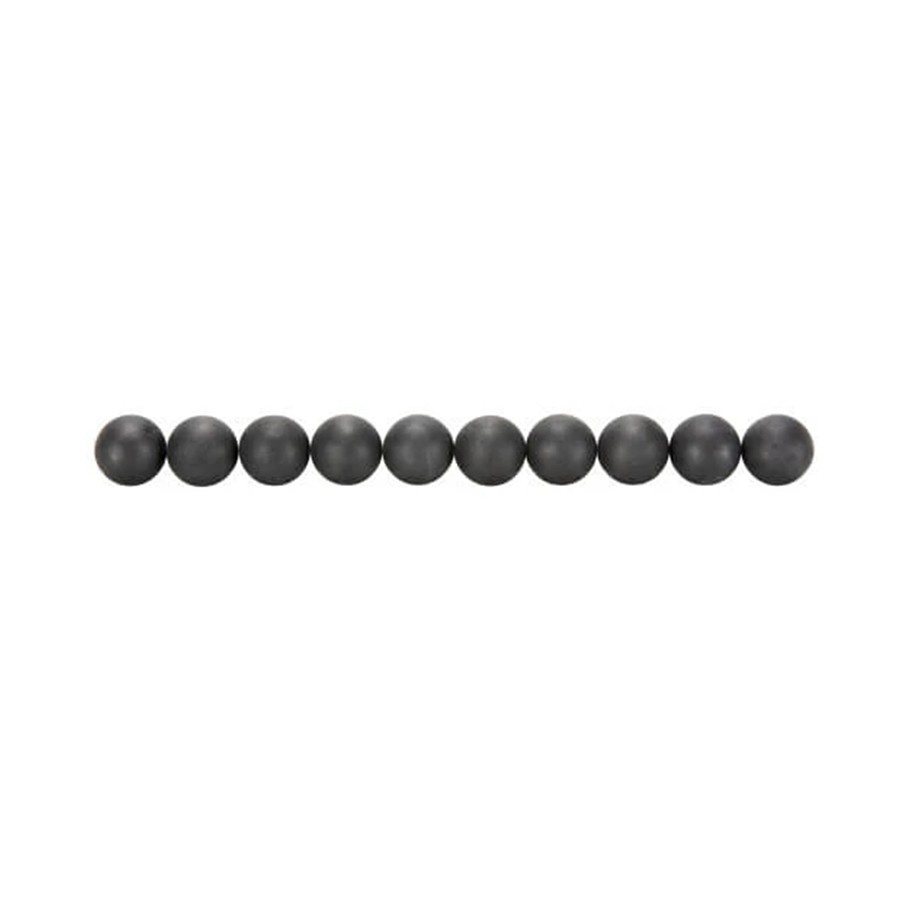 P2P, 50 cal, Rubber Balls, 10ct Tube, Black