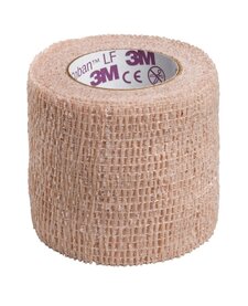 Coban Latex-Free Wraps, Cut to Size L x 2" W, Class 1, Self-Adherent