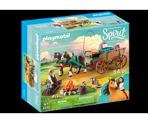 playmobil spirit wagon