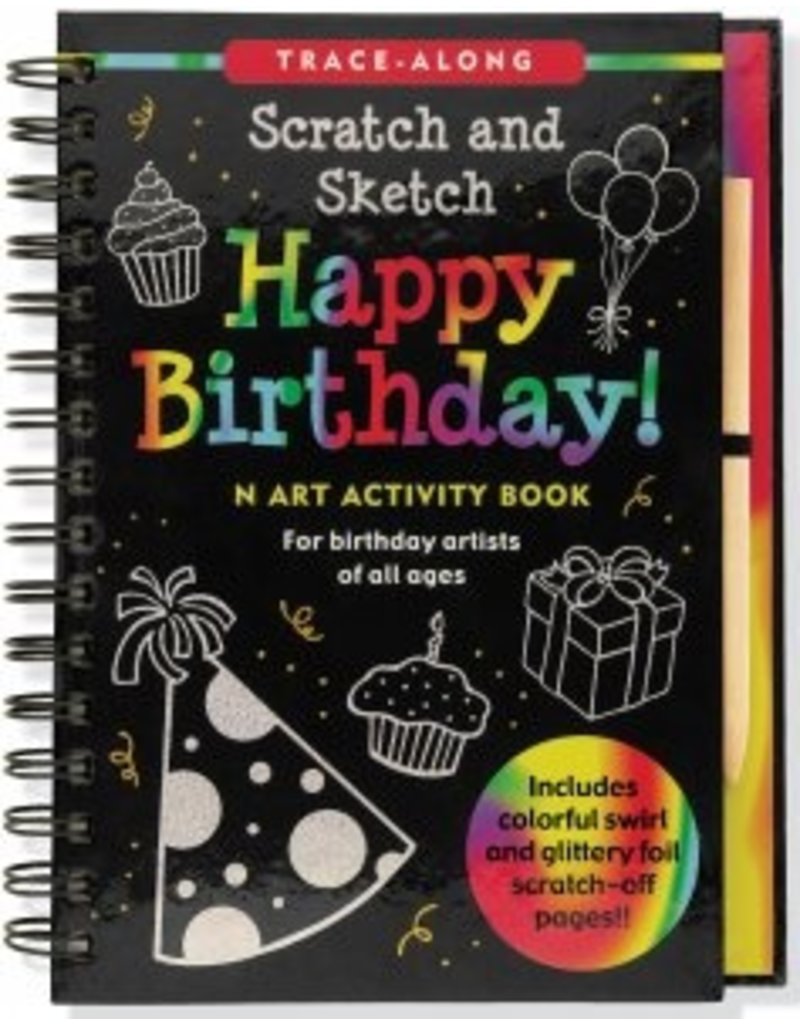 Peter Pauper Scratch and Sketch Happy Birthday