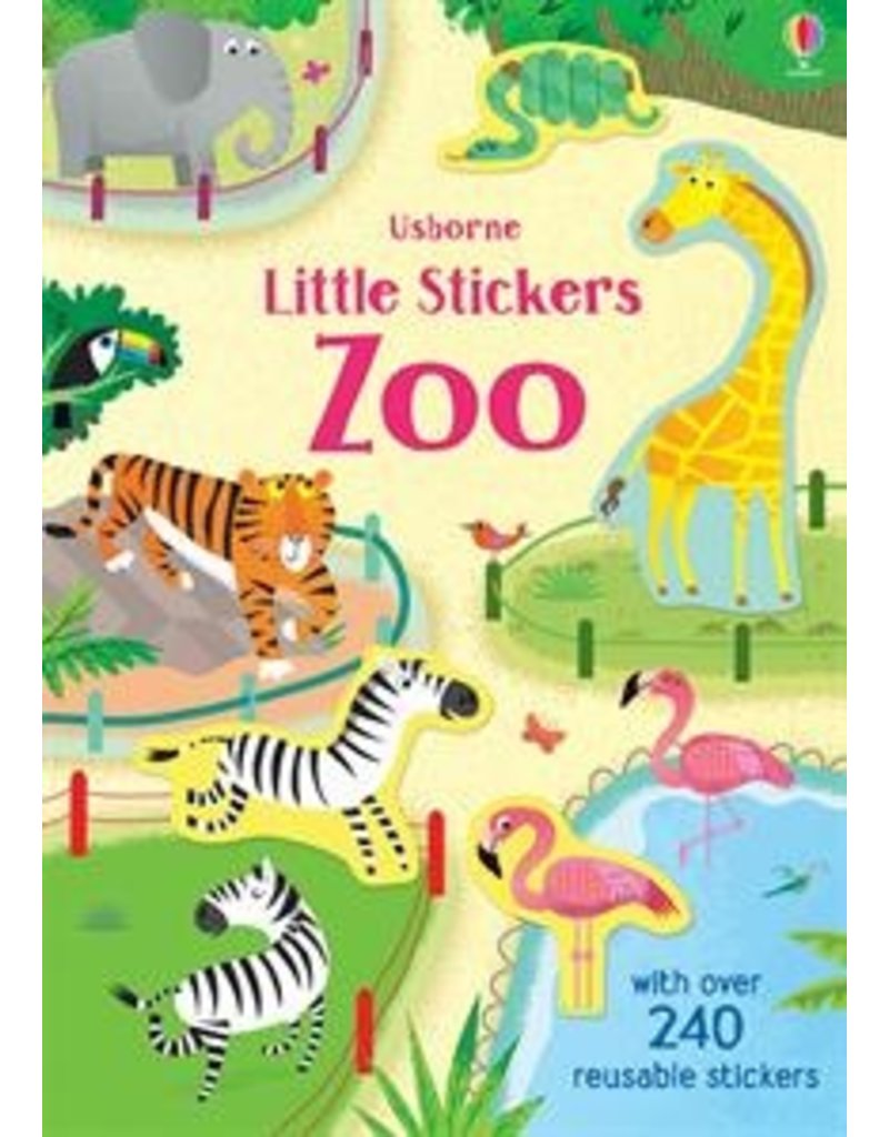 Usborne Little Stickers Zoo