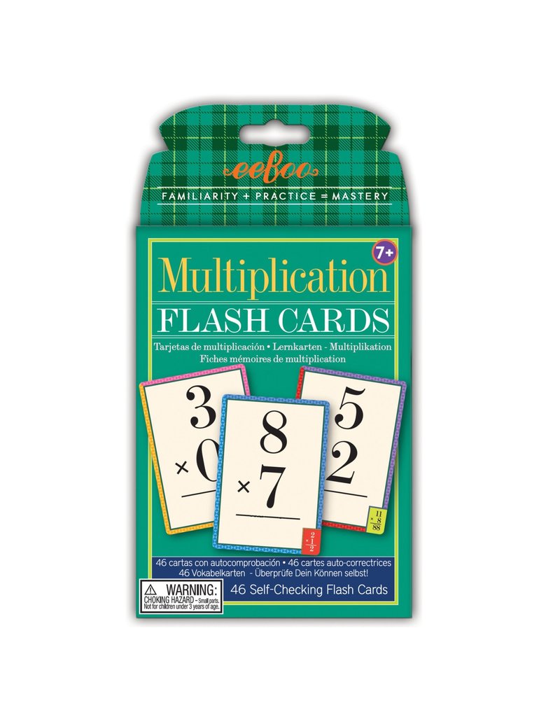 Eeboo Multiplication Flash Cards