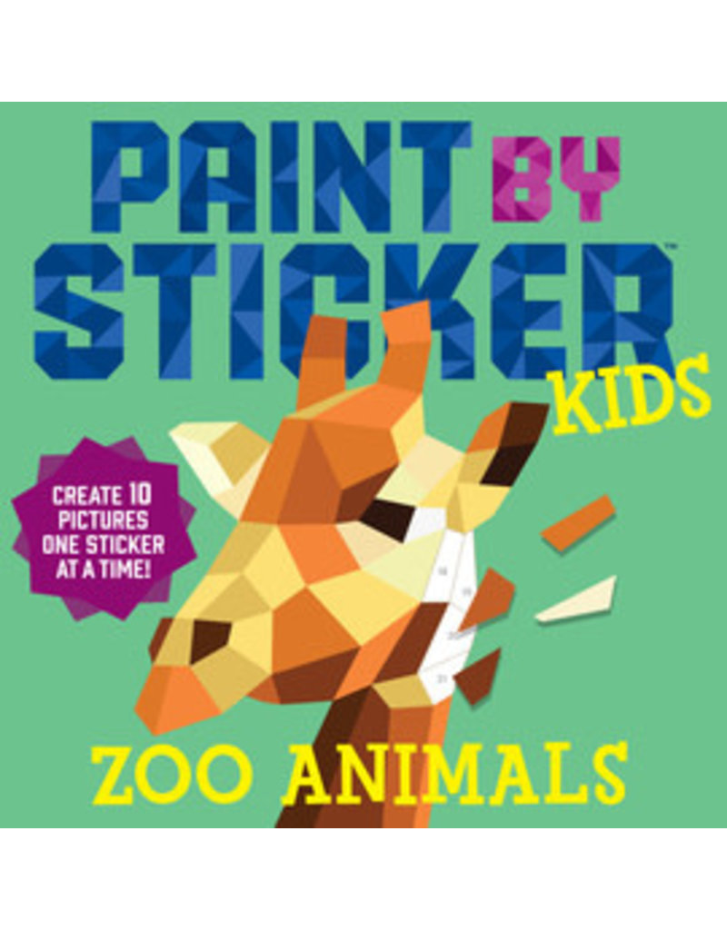 Workman Pub Paint by Sticker Kids -Zoo