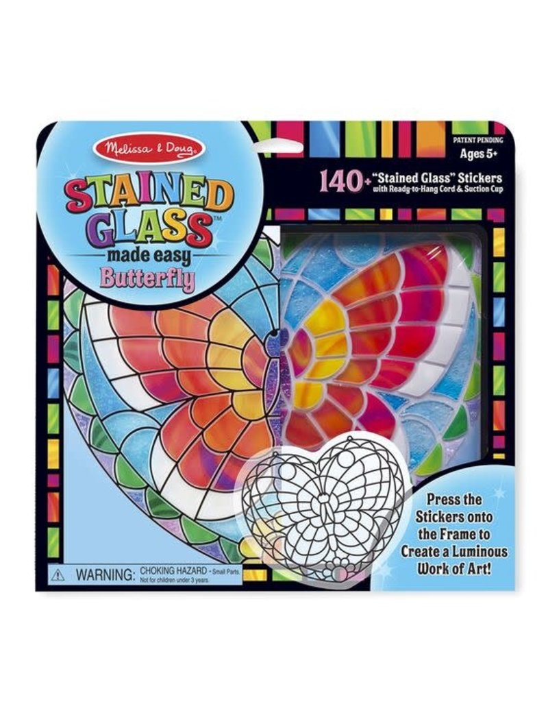 melissa and doug peel and press stained glass