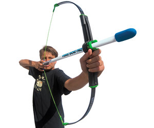 Marky Sparky Faux Bow Pro Shoots Over 200 Feet and Patented Arrow Archery Set for sale online 