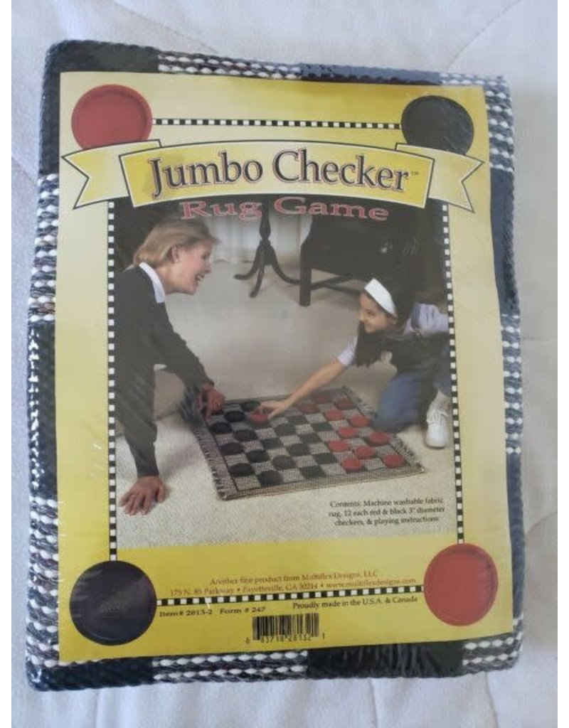 ChannelCraft Checkers Rug Jumbo