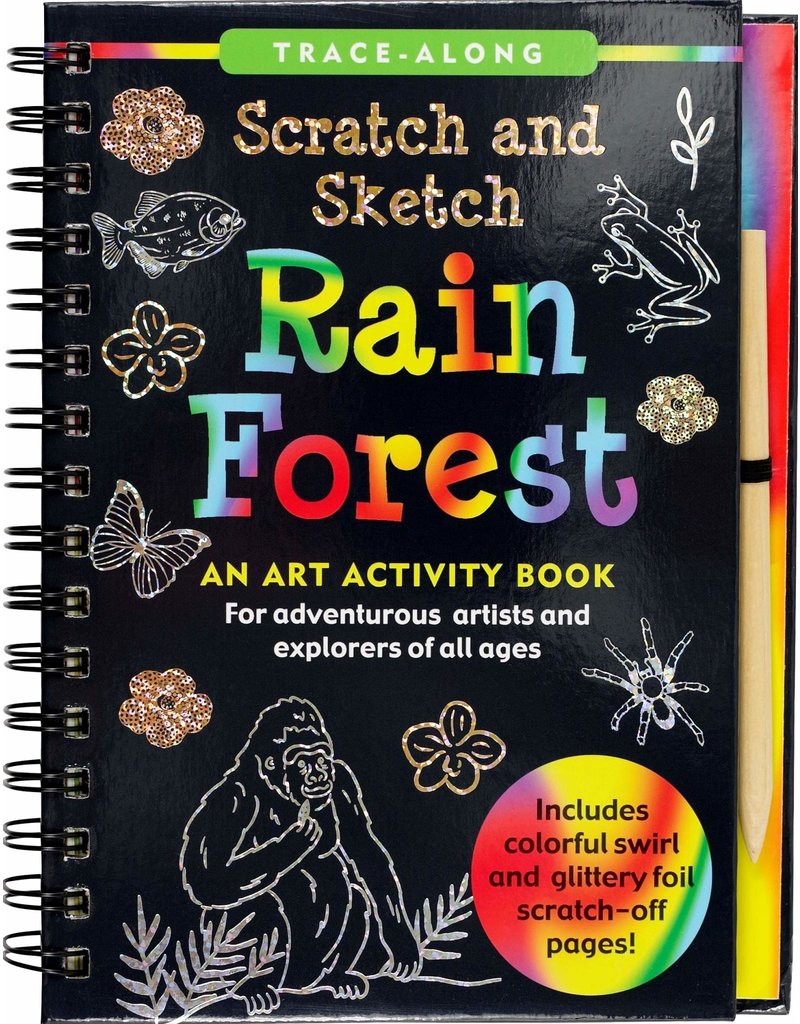 Peter Pauper Scratch and Sketch Rain Forest