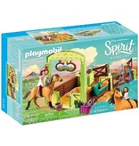 Playmobil Lucky & Spirit w/Horse Stall