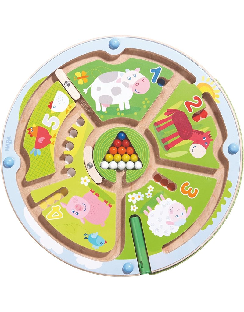Haba USA Magnetic Game Number Maze