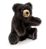 Folkmanis Baby Black Bear Puppet