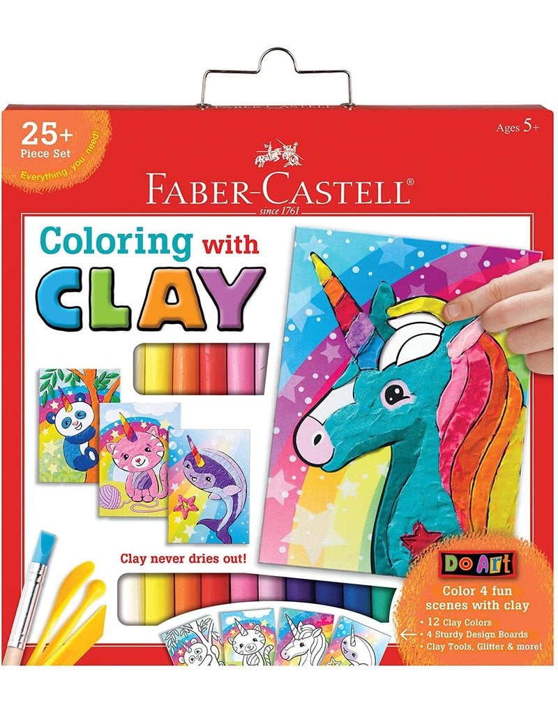 Faber-Castell Do Art Coloring with Clay Unicorn & Friends