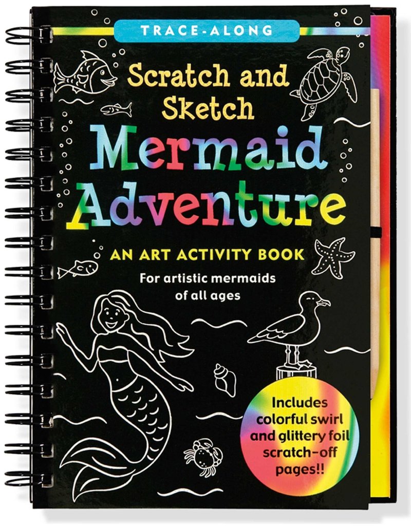 Peter Pauper Scratch and Sketch Mermaid