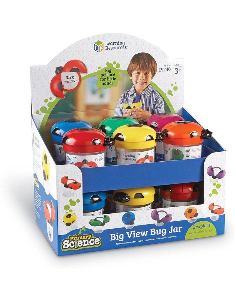 Learning Resources Big View Bug Jar
