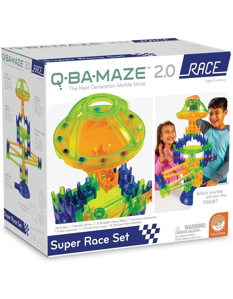 Mindware Q-Ba-Maze 2.0 Super Racing Set