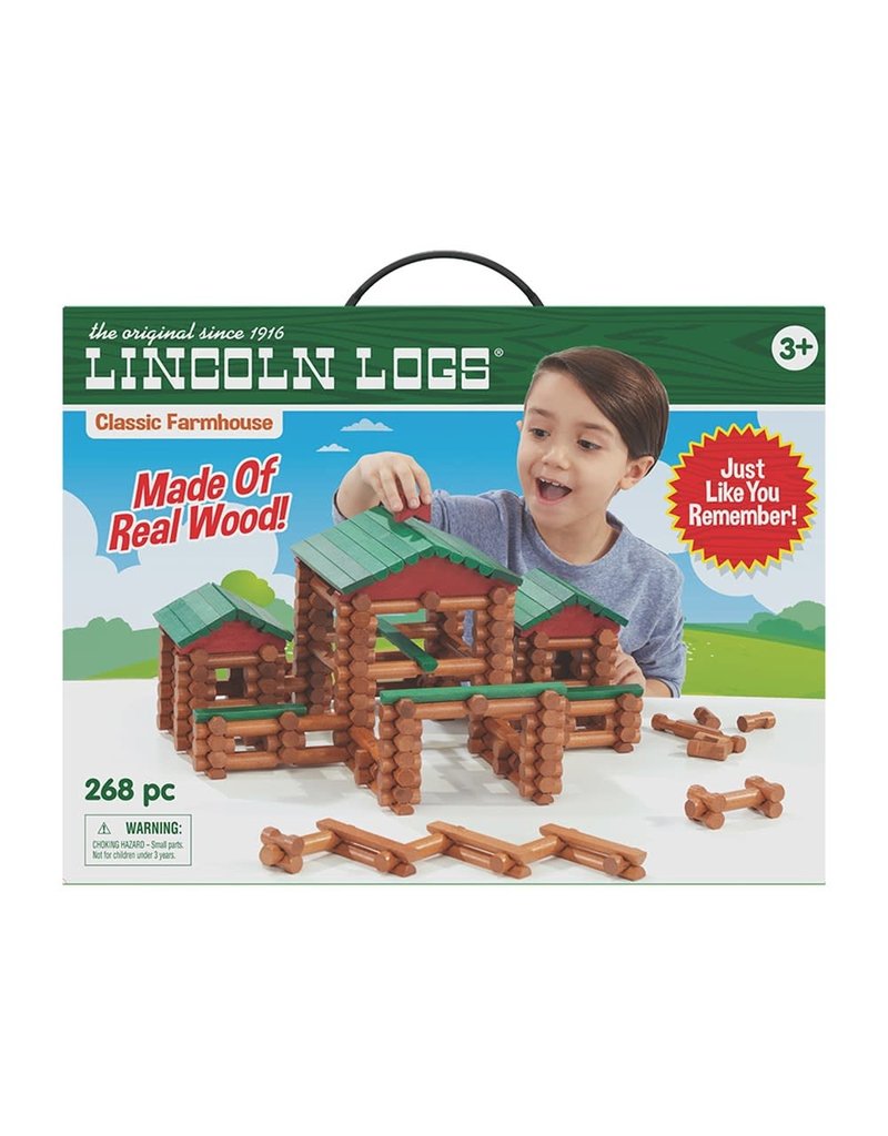 Lincoln Logs Lincoln Logs- 268 pc Farmhouse